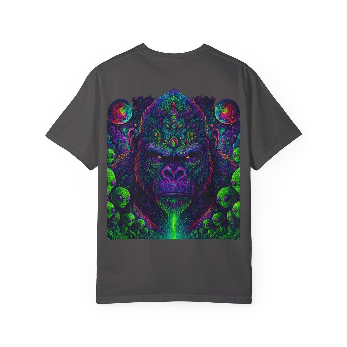 Psychedelic Gorilla Alpha Ape By Trueiluminati  Unisex T-Shirt | Unique Graphic Tee for Creative Souls | Gift for Art Lovers, Festival Wear, Nature Enthusiasts, [...]