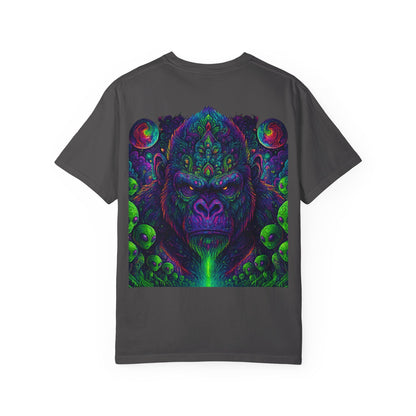 Psychedelic Gorilla Alpha Ape By Trueiluminati  Unisex T-Shirt | Unique Graphic Tee for Creative Souls | Gift for Art Lovers, Festival Wear, Nature Enthusiasts, [...]