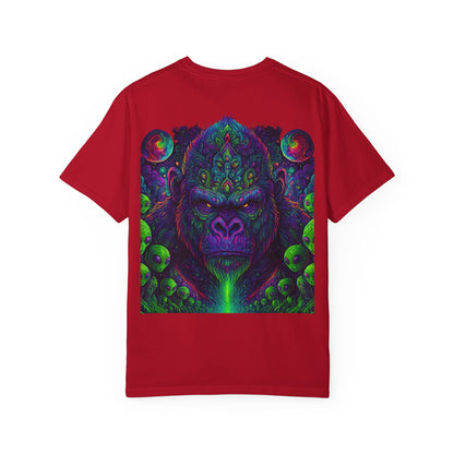 Psychedelic Gorilla Alpha Ape By Trueiluminati  Unisex T-Shirt | Unique Graphic Tee for Creative Souls | Gift for Art Lovers, Festival Wear, Nature Enthusiasts, [...]