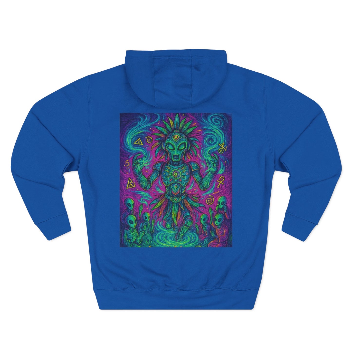 🌬️ Air Elemental Shaman Hoodie – By Trueiluminati Breath, Cosmic Streetwear, Unisex Style