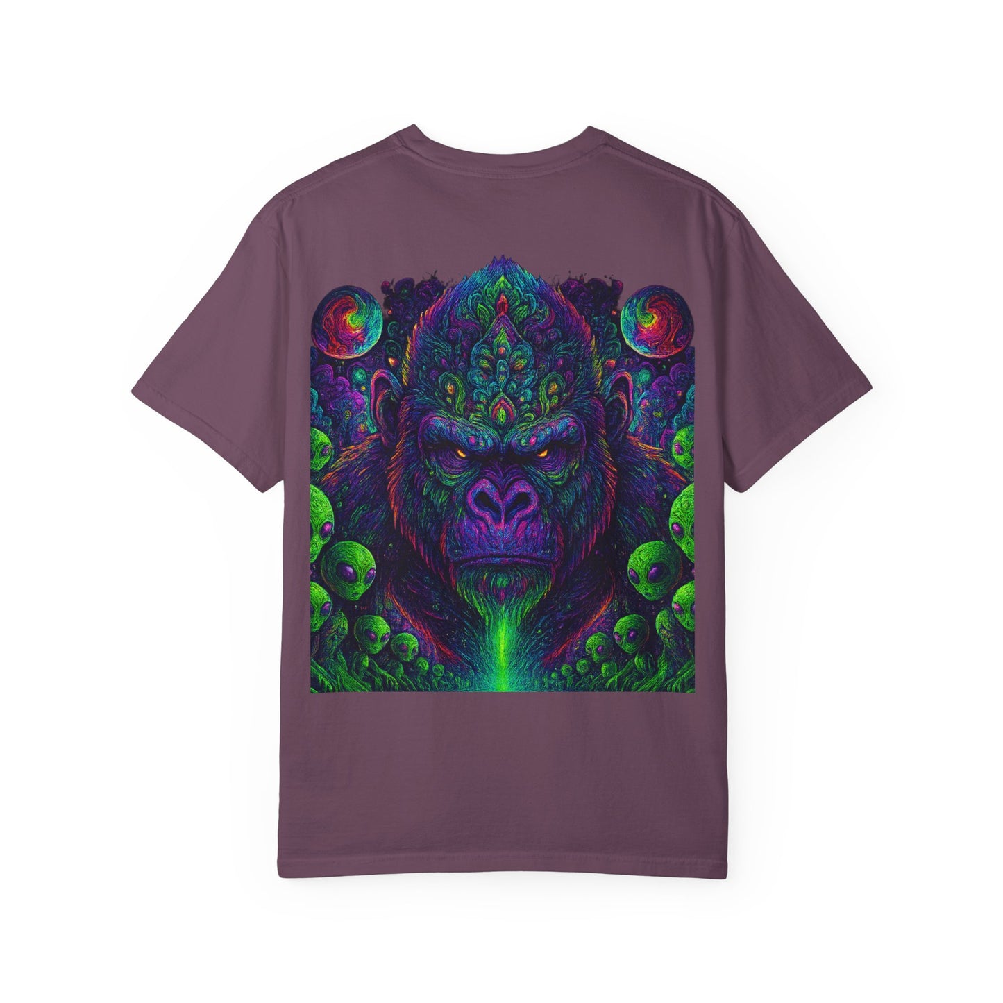 Psychedelic Gorilla Alpha Ape By Trueiluminati  Unisex T-Shirt | Unique Graphic Tee for Creative Souls | Gift for Art Lovers, Festival Wear, Nature Enthusiasts, [...]