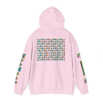 Young simbol by Trueiluminati Unisex Hoodie, Cozy Sweatshirt for Outdoor Lovers, Gift for Adventurers, Eco-Friendly Fashion, Great for Camping