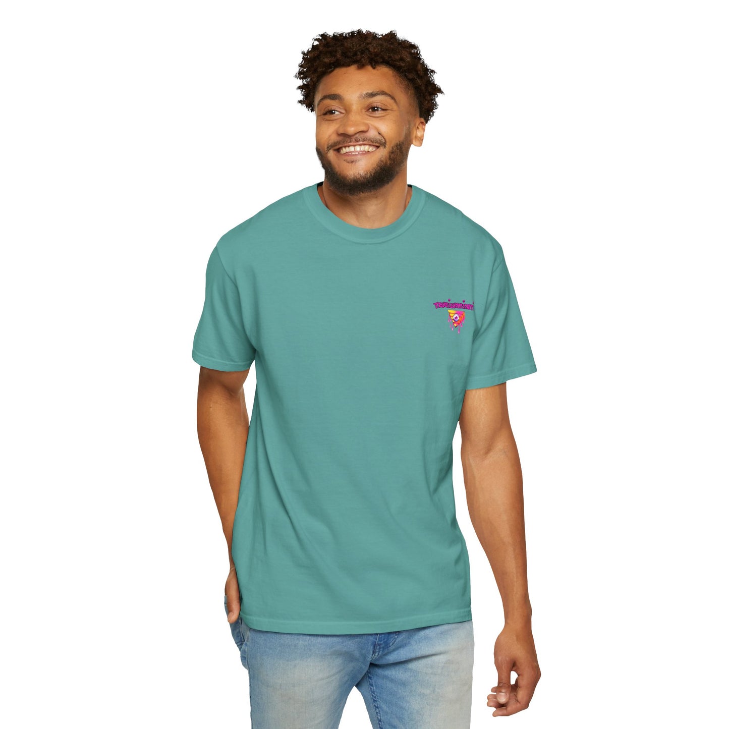 Deep Sea Portal By Trueiluminati T-shirt - Vibrant Unisex Tee for Sci-Fi Lovers, Casual Wear, Unique Gift for Birthdays, Festivals, or Everyday Style