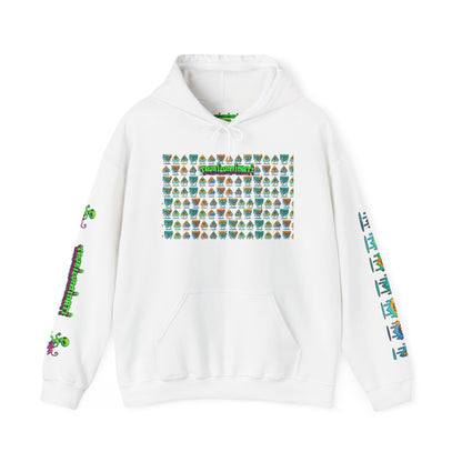 Young simbol by Trueiluminati Unisex Hoodie, Cozy Sweatshirt for Outdoor Lovers, Gift for Adventurers, Eco-Friendly Fashion, Great for Camping