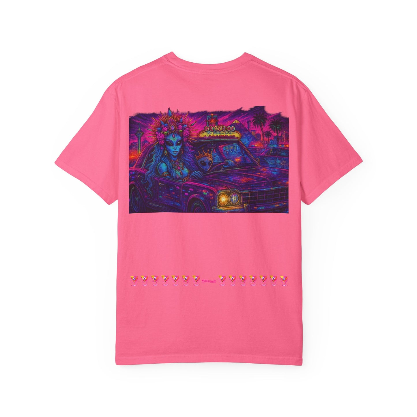 Exclusive Trueiluminati Design T-shirts, Unique Art  Vegas Trip By Trueiluminati Vibrant Graphic Tee for Creative Souls, Unisex T-shirt, Streetwear, Summer Style, Gift for Art Lovers, Festival...