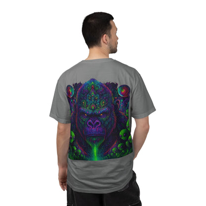 Psychedelic Gorilla Alpha Ape By Trueiluminati  Unisex T-Shirt | Unique Graphic Tee for Creative Souls | Gift for Art Lovers, Festival Wear, Nature Enthusiasts, [...]