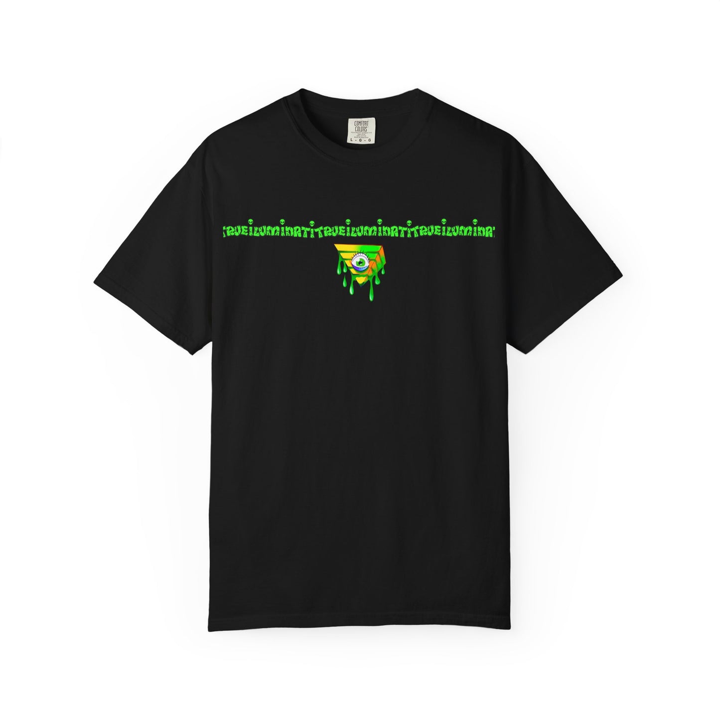 Welcome To The Club By Trueiuminati Unisex Gothic Tattoo-Style Shirt – Exclusive Trueiluminati Design Garment-Dyed T-shirt