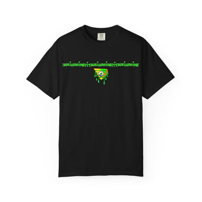Welcome To The Club By Trueiuminati Unisex Gothic Tattoo-Style Shirt – Exclusive Trueiluminati Design Garment-Dyed T-shirt