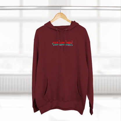 🔥 Fire Elemental Shaman Hoodie – By Trueiluminati Flame, Cosmic Streetwear, Unisex Style