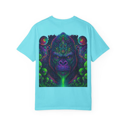 Psychedelic Gorilla Alpha Ape By Trueiluminati  Unisex T-Shirt | Unique Graphic Tee for Creative Souls | Gift for Art Lovers, Festival Wear, Nature Enthusiasts, [...]