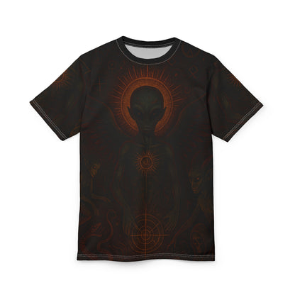 Ancient Traveler by Trueiluminati Unisex Tee, Unique Graphic Tee, Sci-Fi T-Shirt, Gift for Space Lovers, Men's & Women's Casual Wear
