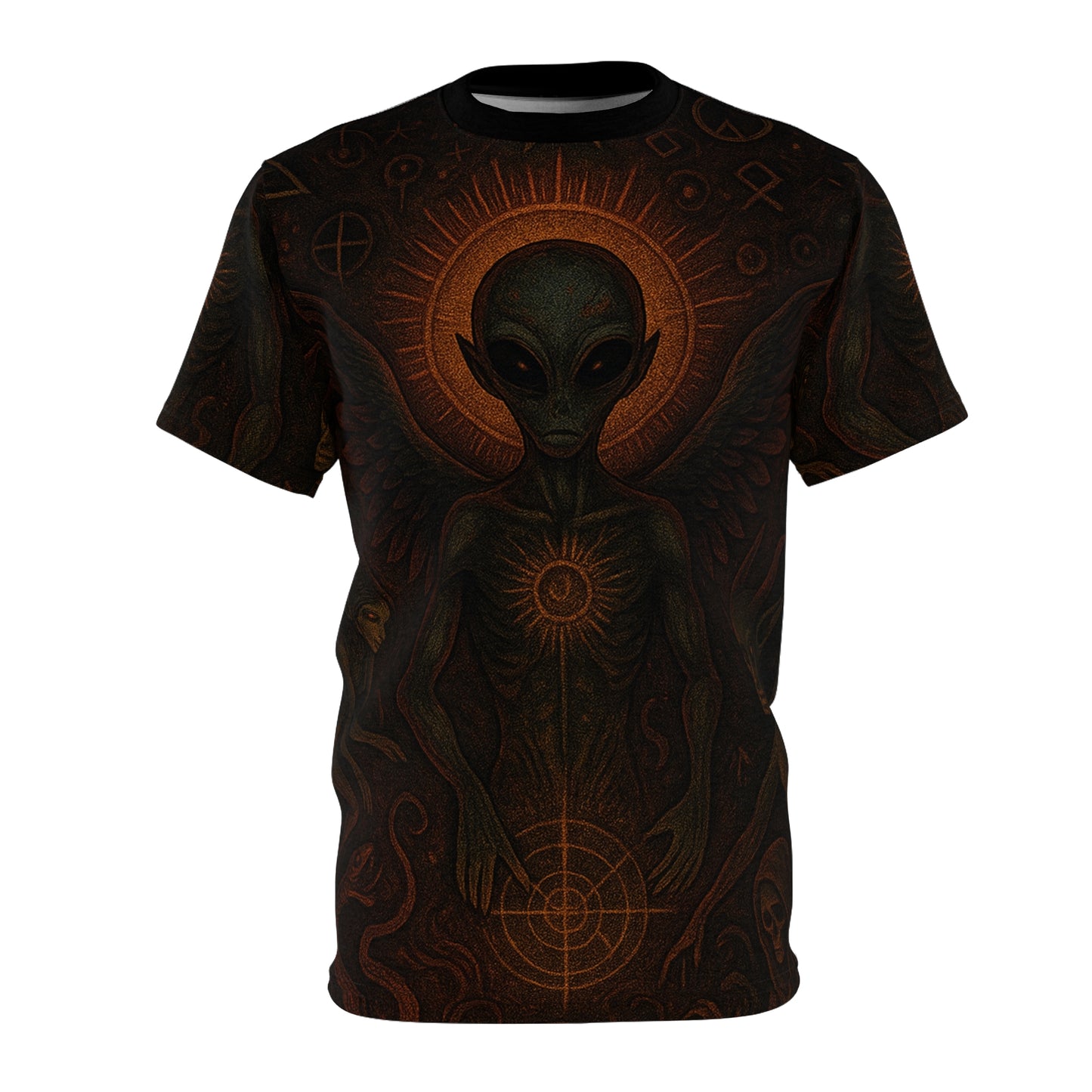 Ancient Traveler by Trueiluminati Unisex Tee, Unique Graphic Tee, Sci-Fi T-Shirt, Gift for Space Lovers, Men's & Women's Casual Wear