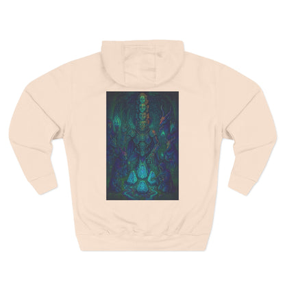 💧 Water Elemental Shaman Hoodie – By Trueiluminati Flow, Cosmic Streetwear, Unisex Style