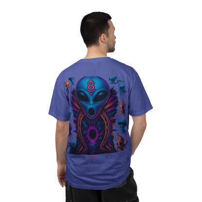 Deep Sea Portal By Trueiluminati T-shirt - Vibrant Unisex Tee for Sci-Fi Lovers, Casual Wear, Unique Gift for Birthdays, Festivals, or Everyday Style