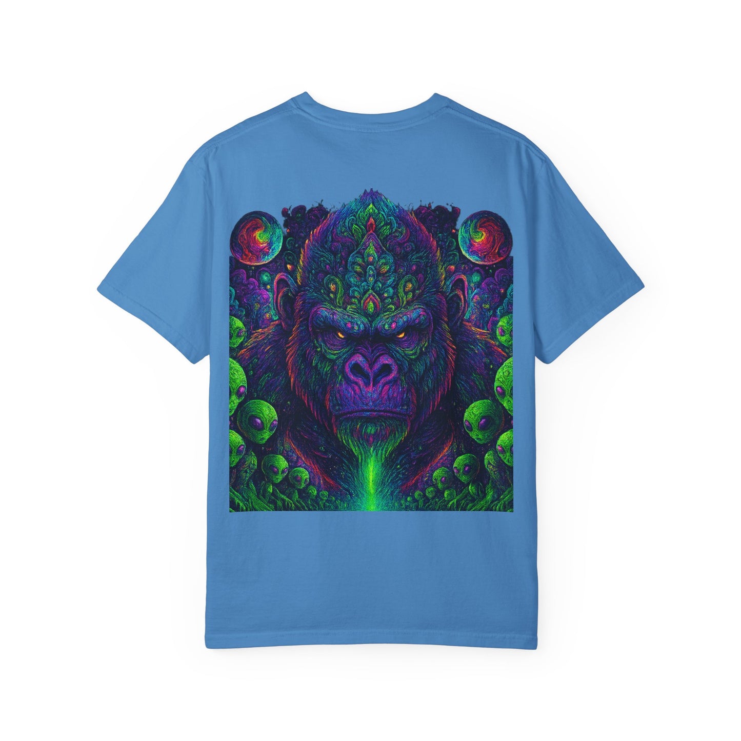 Psychedelic Gorilla Alpha Ape By Trueiluminati  Unisex T-Shirt | Unique Graphic Tee for Creative Souls | Gift for Art Lovers, Festival Wear, Nature Enthusiasts, [...]