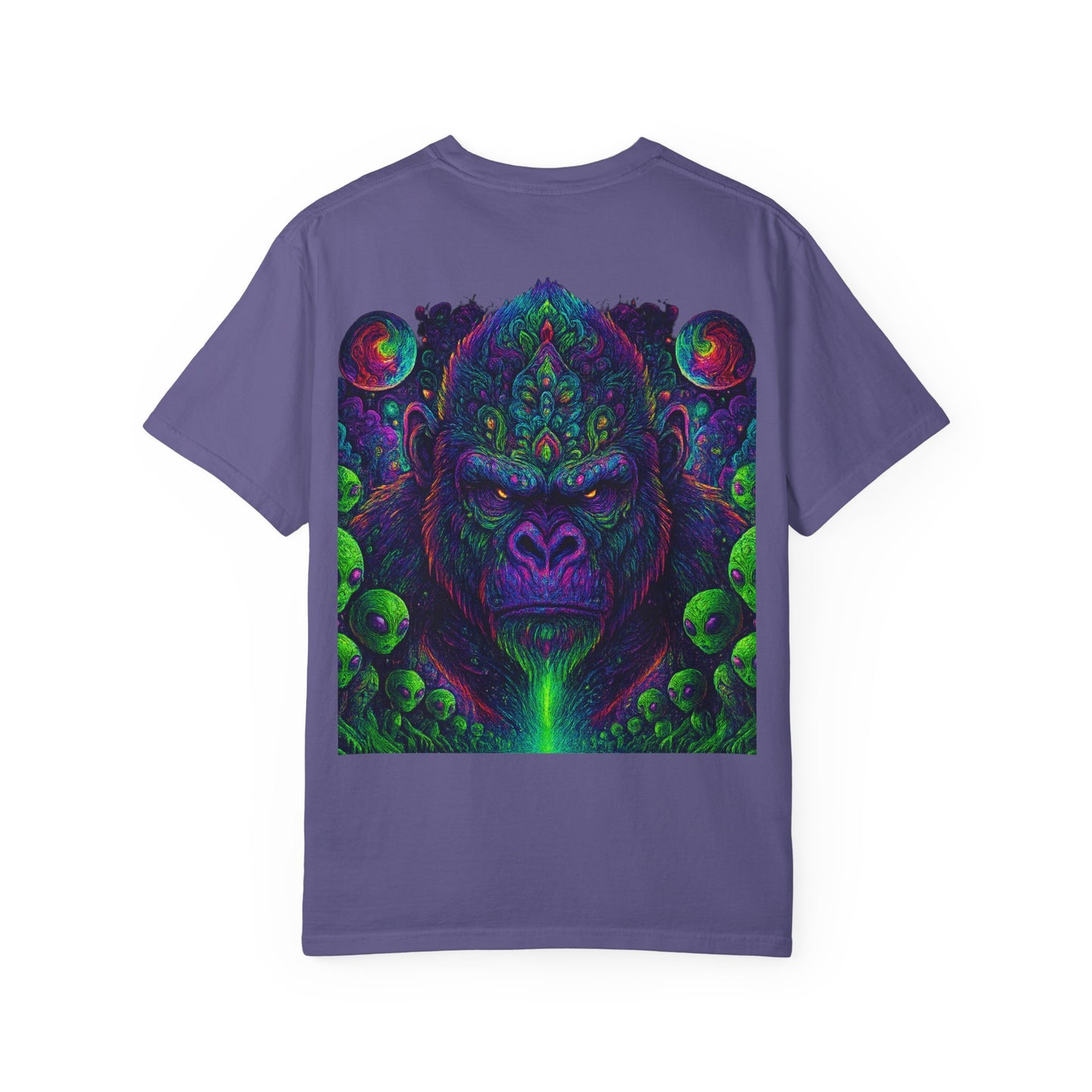 Psychedelic Gorilla Alpha Ape By Trueiluminati  Unisex T-Shirt | Unique Graphic Tee for Creative Souls | Gift for Art Lovers, Festival Wear, Nature Enthusiasts, [...]