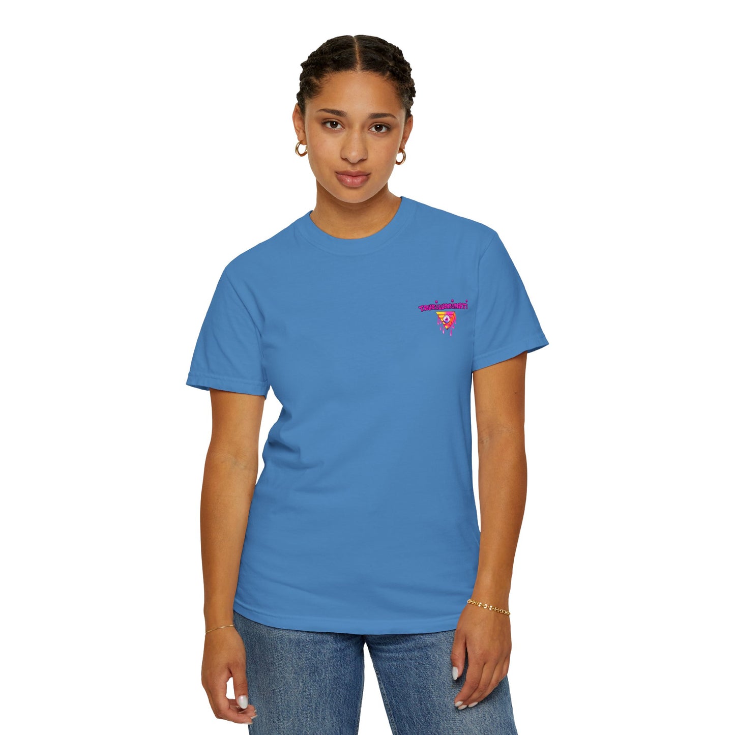 Deep Sea Portal By Trueiluminati T-shirt - Vibrant Unisex Tee for Sci-Fi Lovers, Casual Wear, Unique Gift for Birthdays, Festivals, or Everyday Style