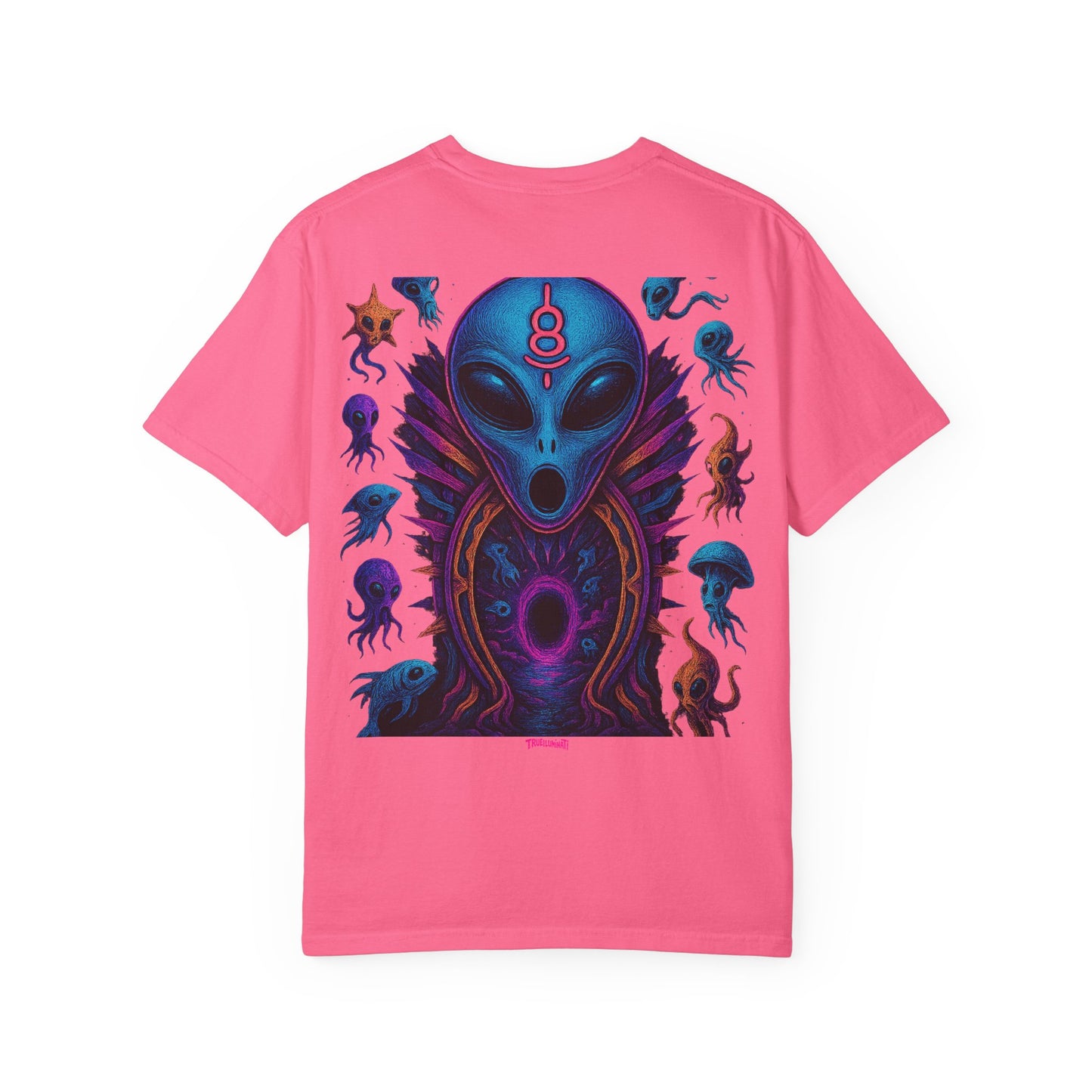 Deep Sea Portal By Trueiluminati T-shirt - Vibrant Unisex Tee for Sci-Fi Lovers, Casual Wear, Unique Gift for Birthdays, Festivals, or Everyday Style