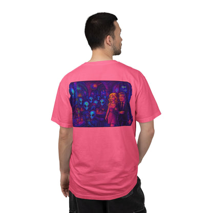 New  Disco Club By Trueiluminati Unisex T-shirt with Alien Love Design, Fun Graphic Tee, Casual Wear, Gift for Friends, Unique Party Shirt, Statement Top