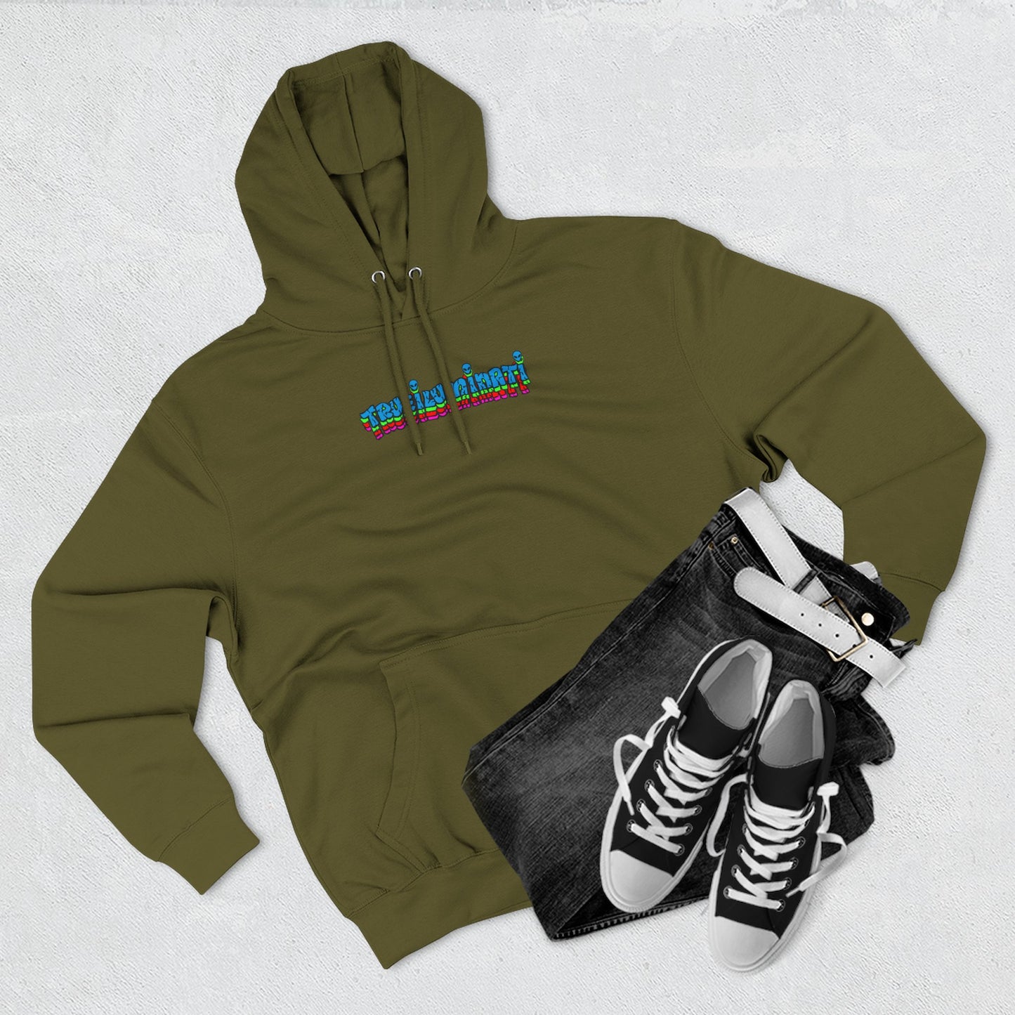 💧 Water Elemental Shaman Hoodie – By Trueiluminati Flow, Cosmic Streetwear, Unisex Style