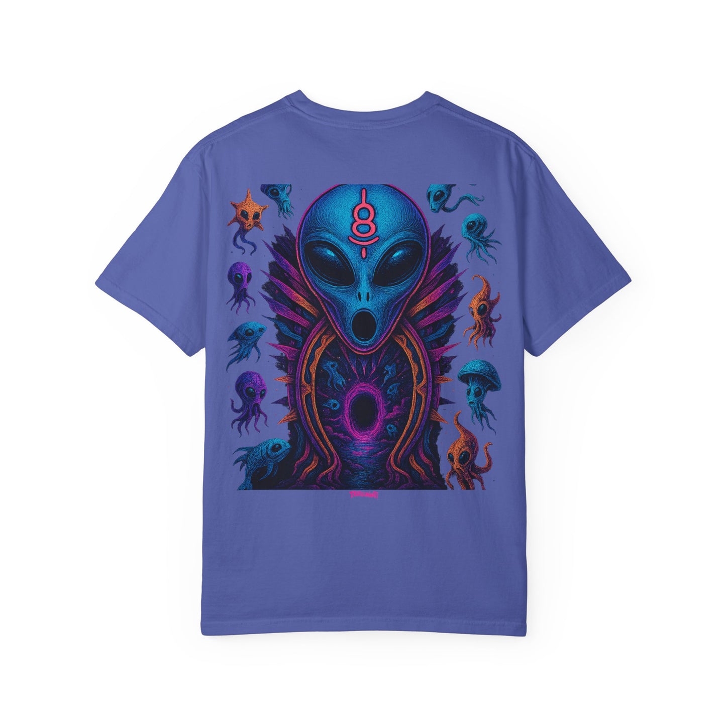 Deep Sea Portal By Trueiluminati T-shirt - Vibrant Unisex Tee for Sci-Fi Lovers, Casual Wear, Unique Gift for Birthdays, Festivals, or Everyday Style