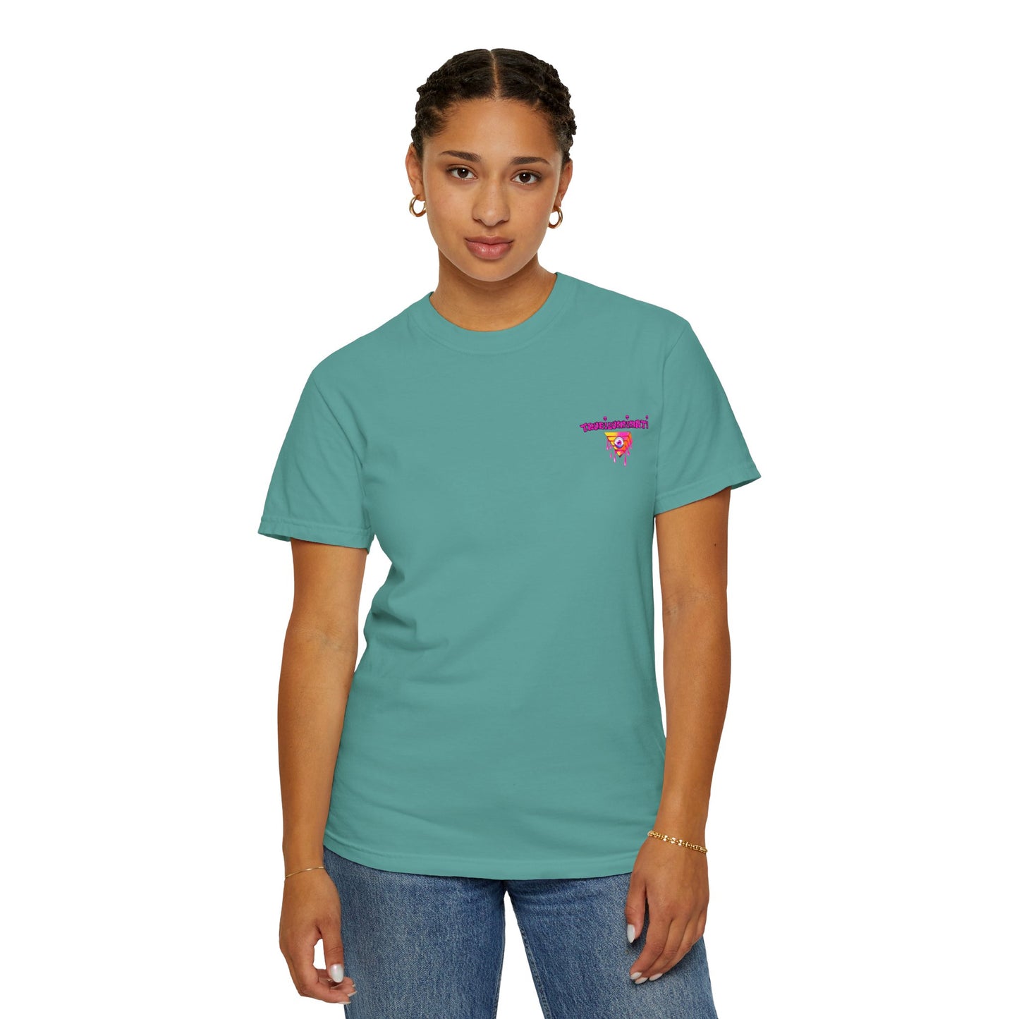 Deep Sea Portal By Trueiluminati T-shirt - Vibrant Unisex Tee for Sci-Fi Lovers, Casual Wear, Unique Gift for Birthdays, Festivals, or Everyday Style