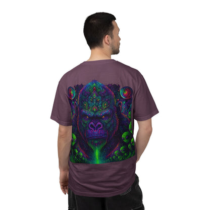 Psychedelic Gorilla Alpha Ape By Trueiluminati  Unisex T-Shirt | Unique Graphic Tee for Creative Souls | Gift for Art Lovers, Festival Wear, Nature Enthusiasts, [...]