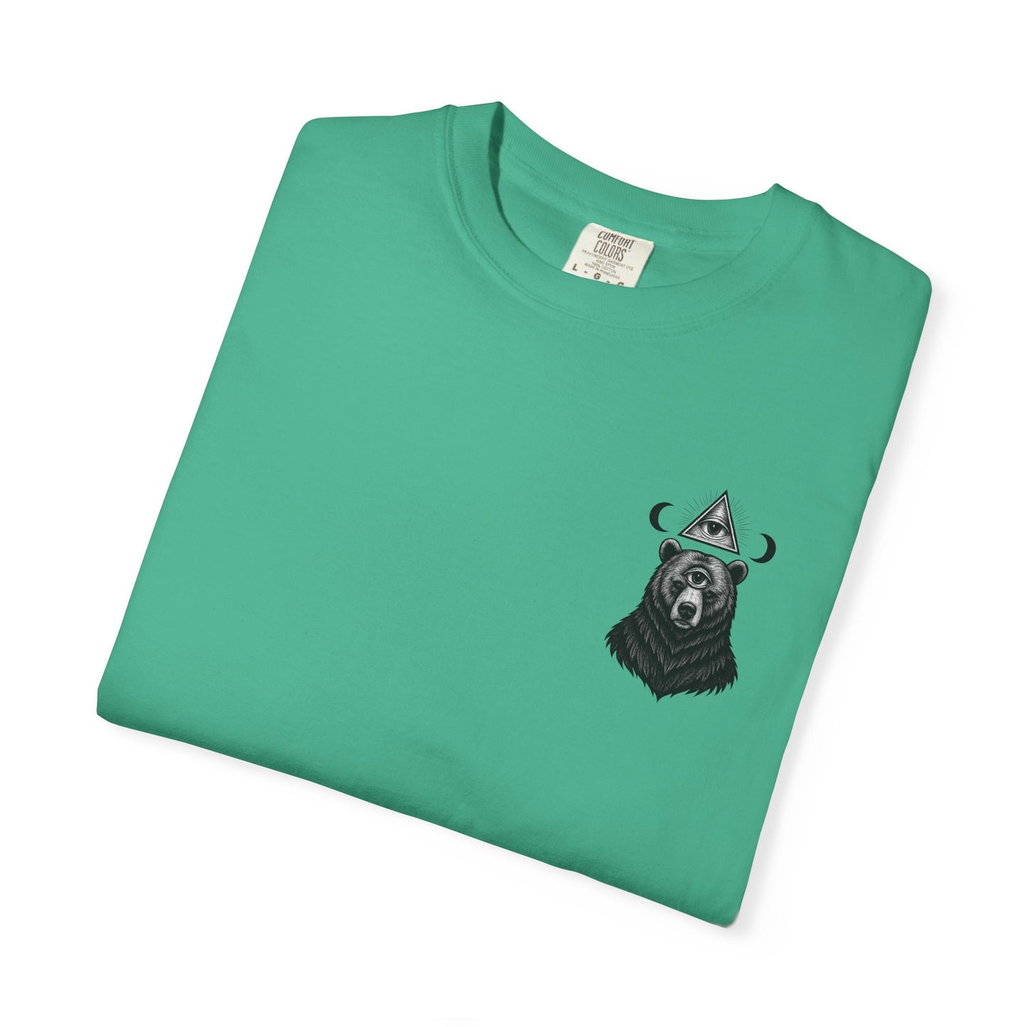 Bear Shirt, Art Tee, Unisex Graphic T-Shirt, Boho Style Gift, Unique Nature Apparel