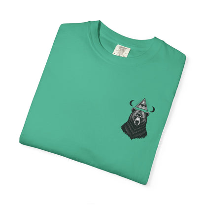 Bear Shirt, Art Tee, Unisex Graphic T-Shirt, Boho Style Gift, Unique Nature Apparel