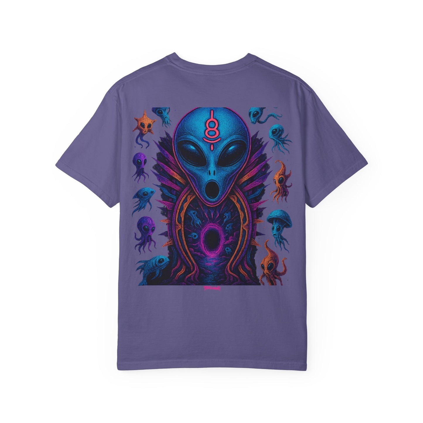 Deep Sea Portal By Trueiluminati T-shirt - Vibrant Unisex Tee for Sci-Fi Lovers, Casual Wear, Unique Gift for Birthdays, Festivals, or Everyday Style