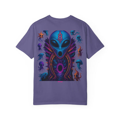Deep Sea Portal By Trueiluminati T-shirt - Vibrant Unisex Tee for Sci-Fi Lovers, Casual Wear, Unique Gift for Birthdays, Festivals, or Everyday Style