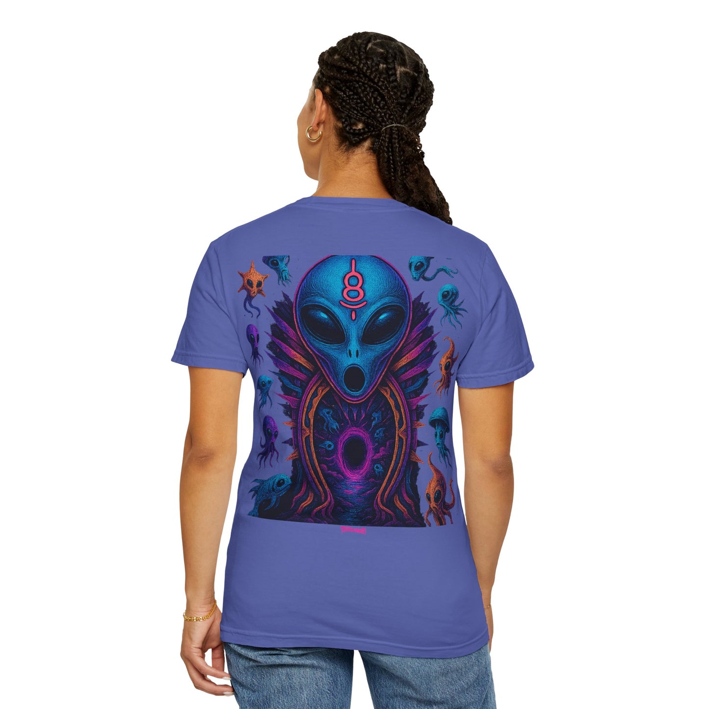 Deep Sea Portal By Trueiluminati T-shirt - Vibrant Unisex Tee for Sci-Fi Lovers, Casual Wear, Unique Gift for Birthdays, Festivals, or Everyday Style