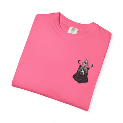 Bear Shirt, Art Tee, Unisex Graphic T-Shirt, Boho Style Gift, Unique Nature Apparel