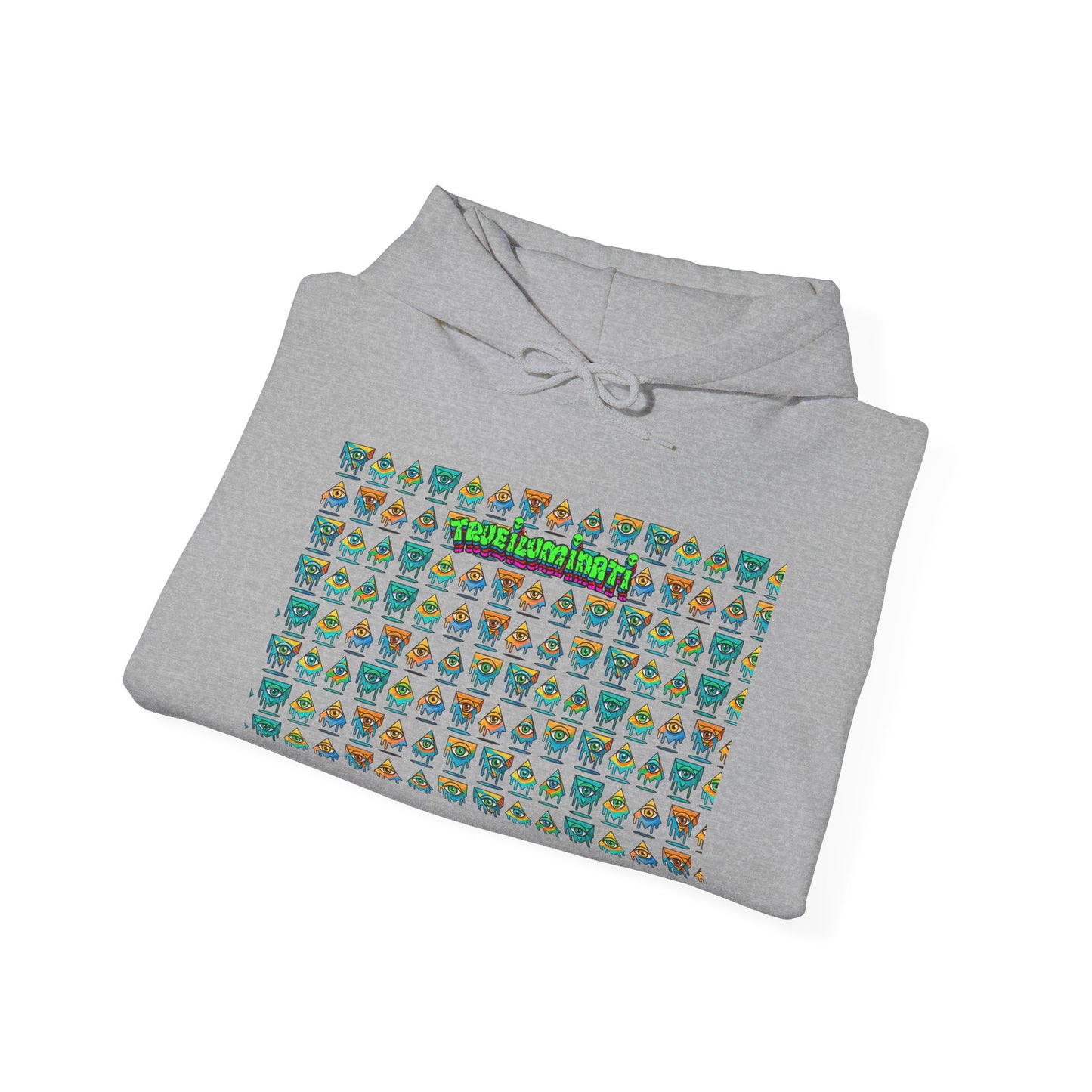 Young simbol by Trueiluminati Unisex Hoodie, Cozy Sweatshirt for Outdoor Lovers, Gift for Adventurers, Eco-Friendly Fashion, Great for Camping