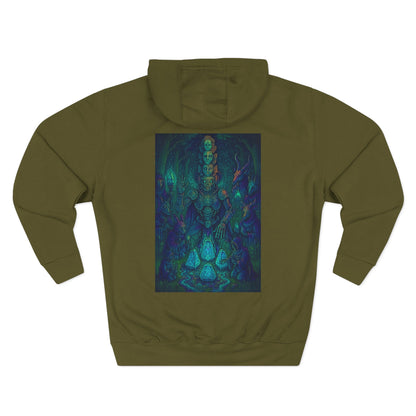 💧 Water Elemental Shaman Hoodie – By Trueiluminati Flow, Cosmic Streetwear, Unisex Style