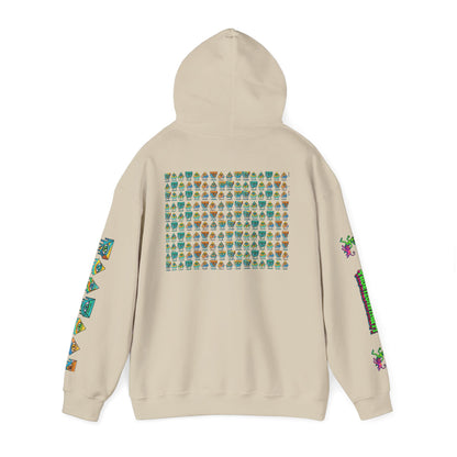 Young simbol by Trueiluminati Unisex Hoodie, Cozy Sweatshirt for Outdoor Lovers, Gift for Adventurers, Eco-Friendly Fashion, Great for Camping