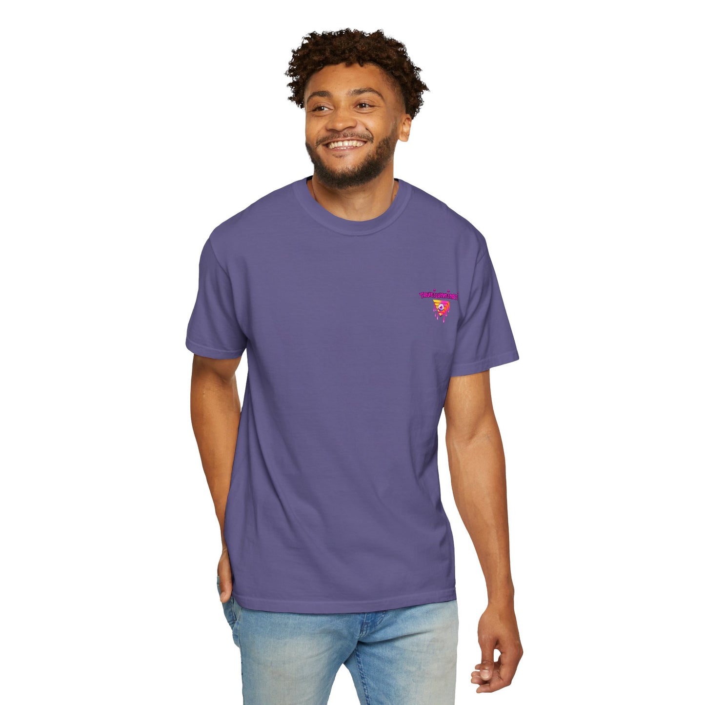 Deep Sea Portal By Trueiluminati T-shirt - Vibrant Unisex Tee for Sci-Fi Lovers, Casual Wear, Unique Gift for Birthdays, Festivals, or Everyday Style