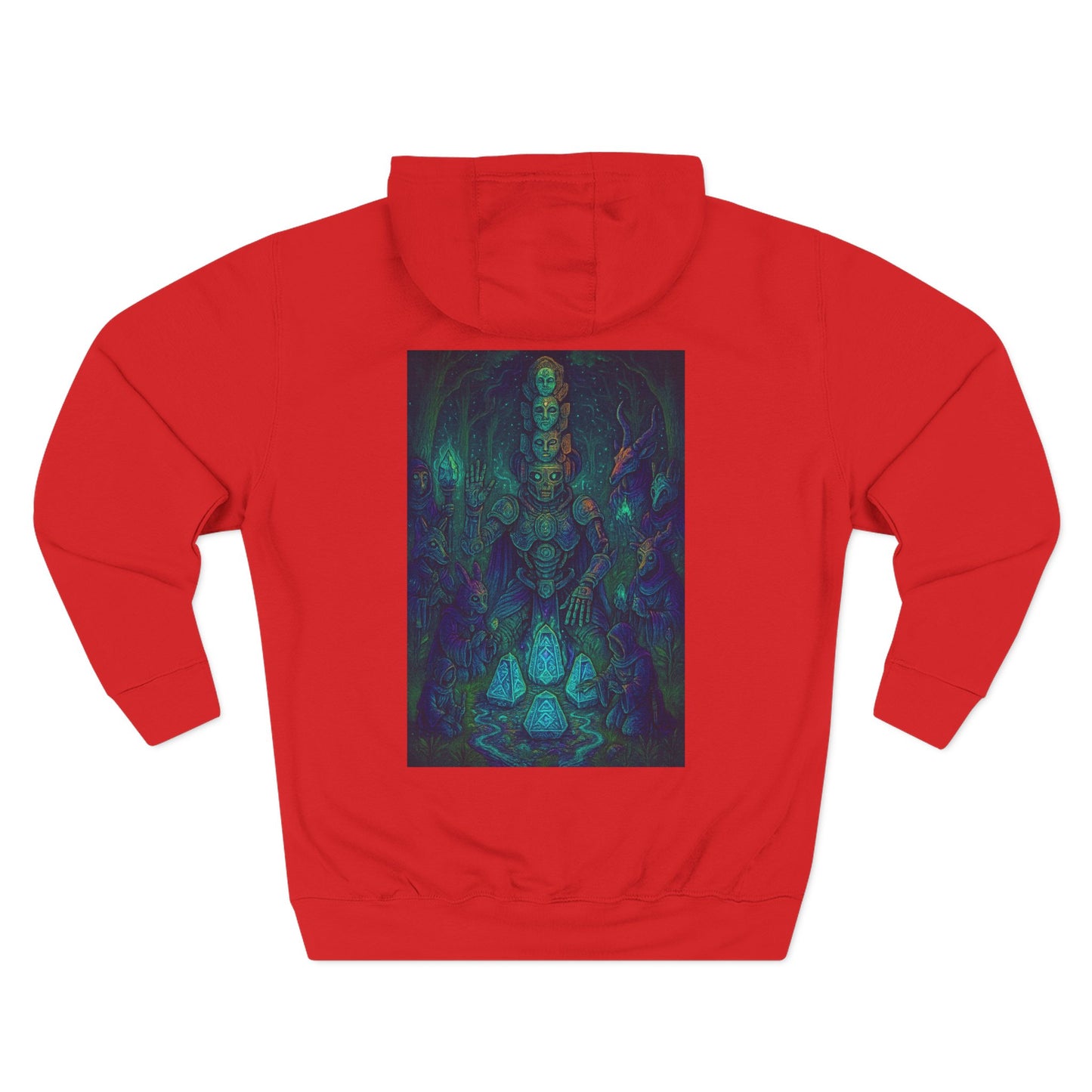 💧 Water Elemental Shaman Hoodie – By Trueiluminati Flow, Cosmic Streetwear, Unisex Style