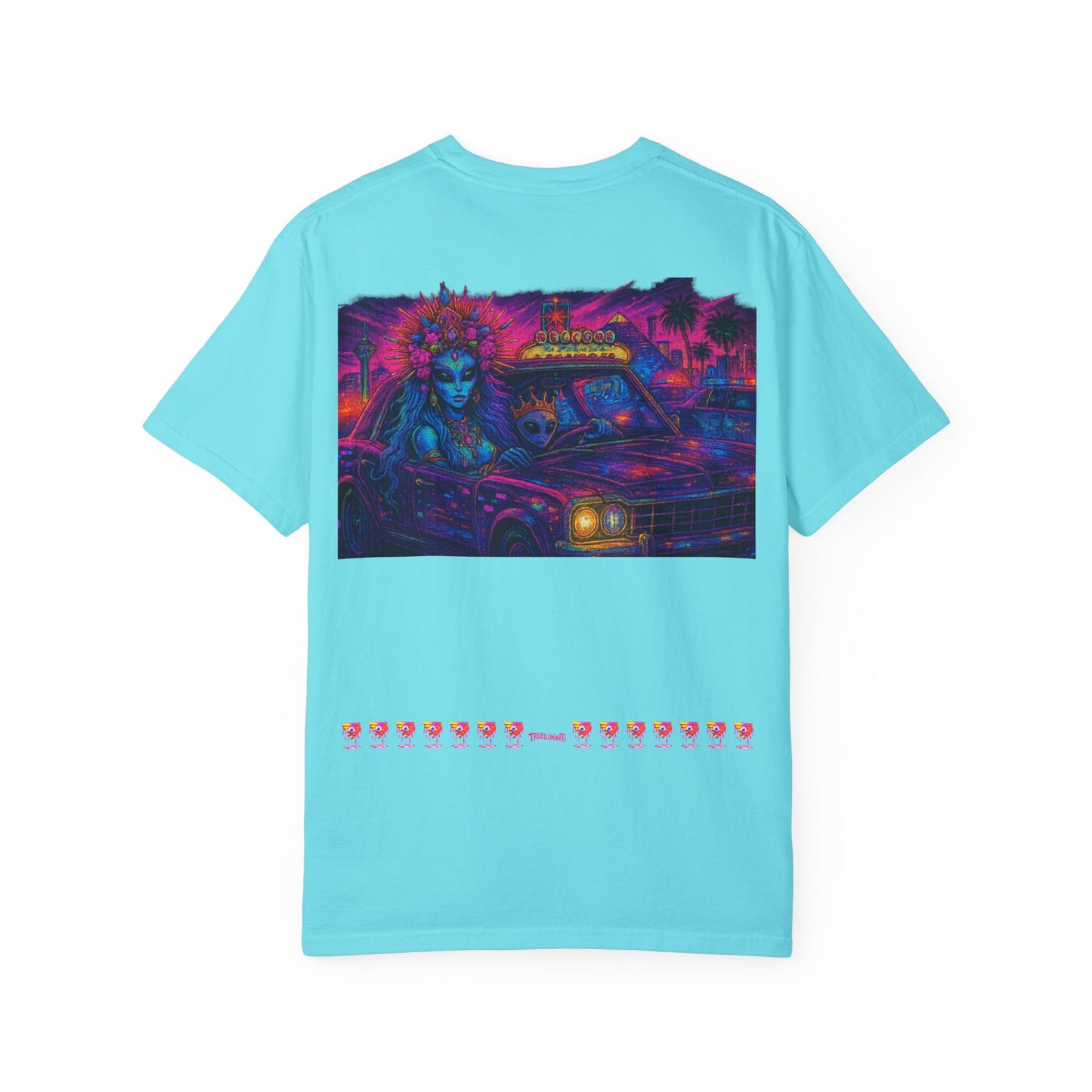 Exclusive Trueiluminati Design T-shirts, Unique Art  Vegas Trip By Trueiluminati Vibrant Graphic Tee for Creative Souls, Unisex T-shirt, Streetwear, Summer Style, Gift for Art Lovers, Festival...