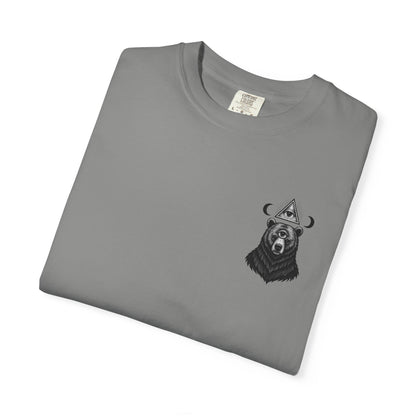 Bear Shirt, Art Tee, Unisex Graphic T-Shirt, Boho Style Gift, Unique Nature Apparel