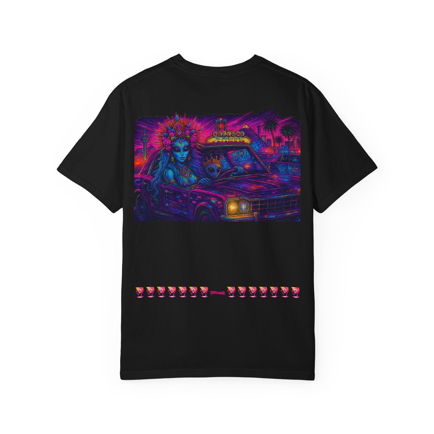 Exclusive Trueiluminati Design T-shirts, Unique Art  Vegas Trip By Trueiluminati Vibrant Graphic Tee for Creative Souls, Unisex T-shirt, Streetwear, Summer Style, Gift for Art Lovers, Festival...