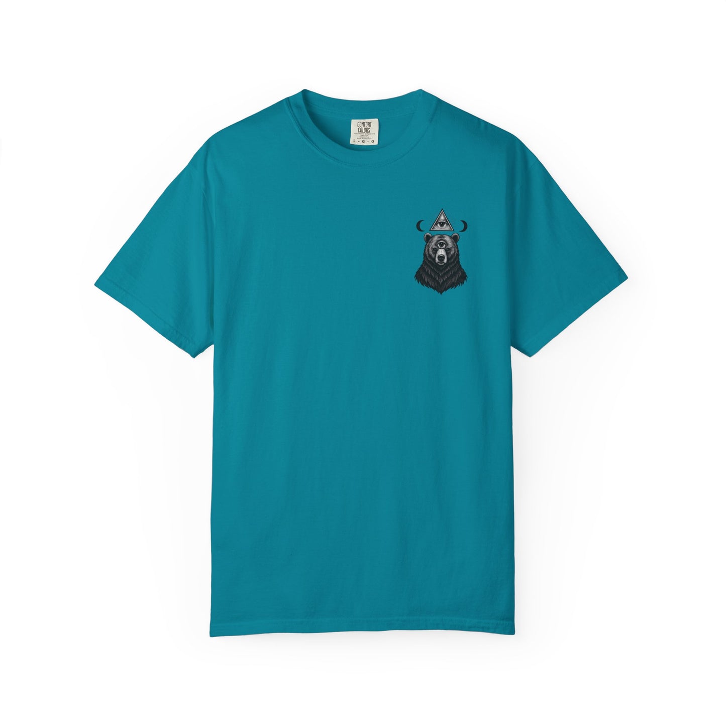 Bear Shirt, Art Tee, Unisex Graphic T-Shirt, Boho Style Gift, Unique Nature Apparel