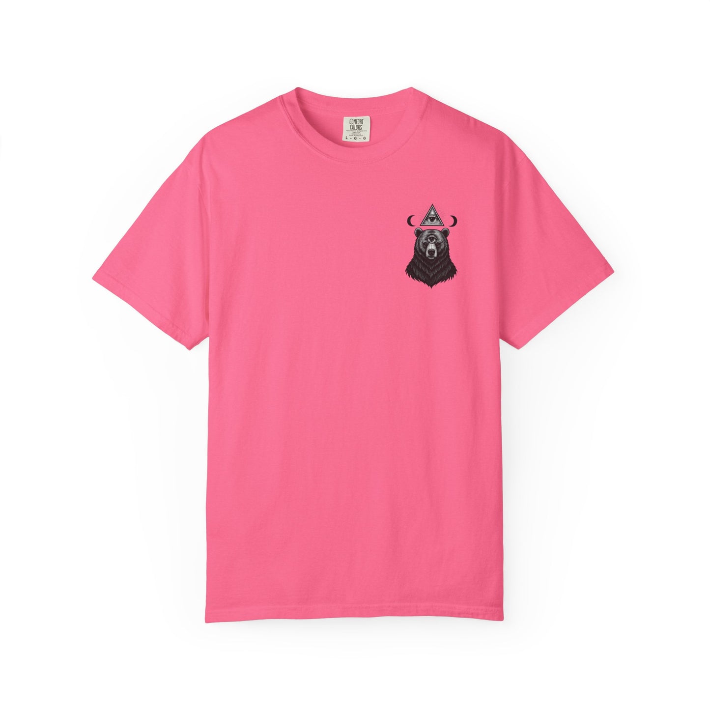 Bear Shirt, Art Tee, Unisex Graphic T-Shirt, Boho Style Gift, Unique Nature Apparel
