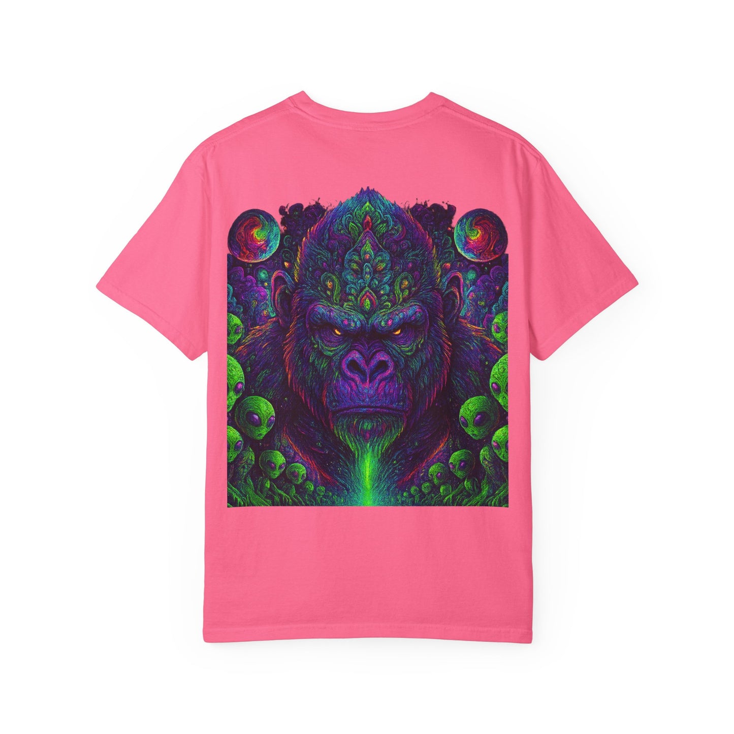Psychedelic Gorilla Alpha Ape By Trueiluminati  Unisex T-Shirt | Unique Graphic Tee for Creative Souls | Gift for Art Lovers, Festival Wear, Nature Enthusiasts, [...]