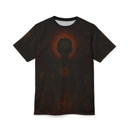 Ancient Traveler by Trueiluminati Unisex Tee, Unique Graphic Tee, Sci-Fi T-Shirt, Gift for Space Lovers, Men's & Women's Casual Wear