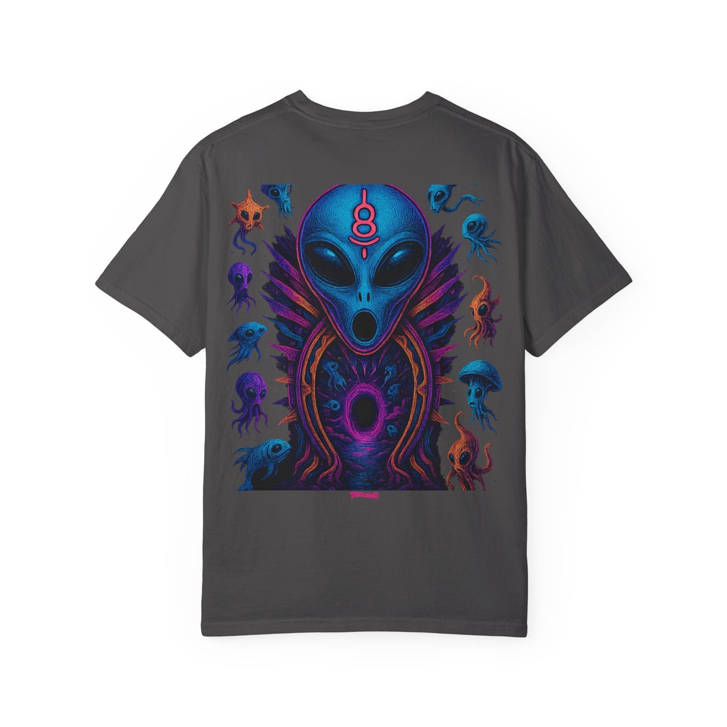 Deep Sea Portal By Trueiluminati T-shirt - Vibrant Unisex Tee for Sci-Fi Lovers, Casual Wear, Unique Gift for Birthdays, Festivals, or Everyday Style