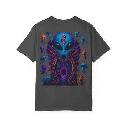 Deep Sea Portal By Trueiluminati T-shirt - Vibrant Unisex Tee for Sci-Fi Lovers, Casual Wear, Unique Gift for Birthdays, Festivals, or Everyday Style