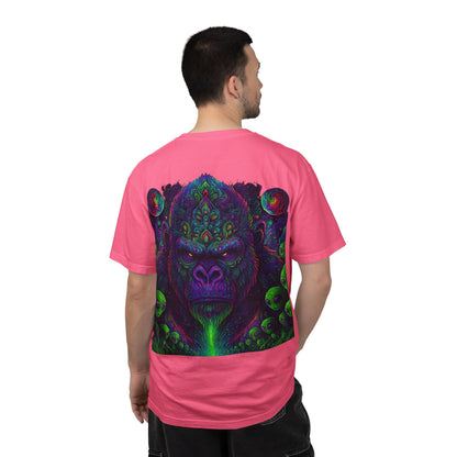 Psychedelic Gorilla Alpha Ape By Trueiluminati  Unisex T-Shirt | Unique Graphic Tee for Creative Souls | Gift for Art Lovers, Festival Wear, Nature Enthusiasts, [...]