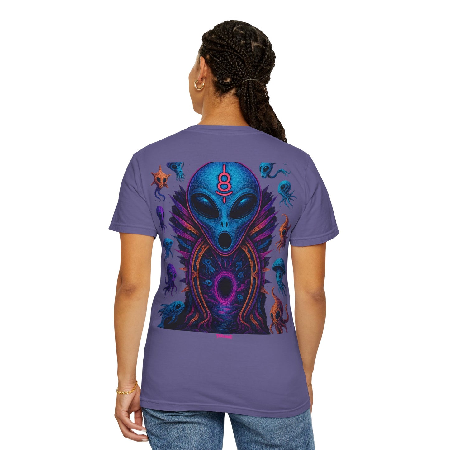 Deep Sea Portal By Trueiluminati T-shirt - Vibrant Unisex Tee for Sci-Fi Lovers, Casual Wear, Unique Gift for Birthdays, Festivals, or Everyday Style