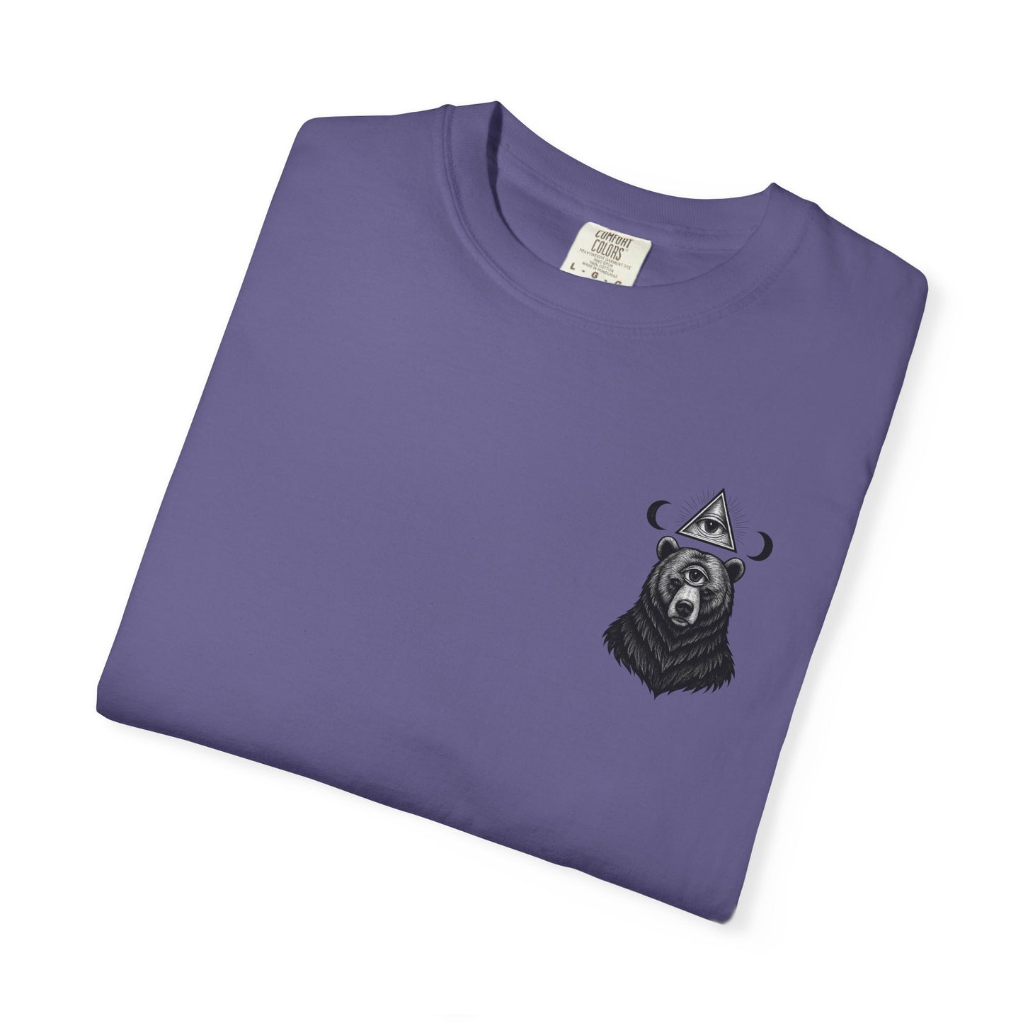 Bear Shirt, Art Tee, Unisex Graphic T-Shirt, Boho Style Gift, Unique Nature Apparel
